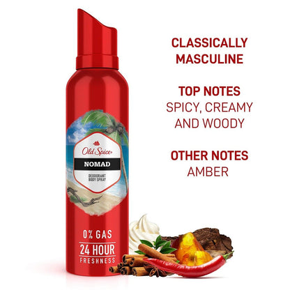 Old Spice Nomad Deodorant Body Spray (140ml)