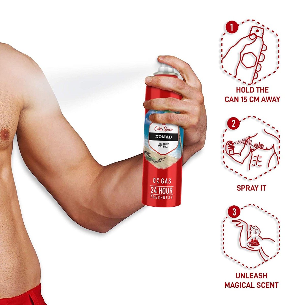 Old Spice Nomad Deodorant Body Spray (140ml)