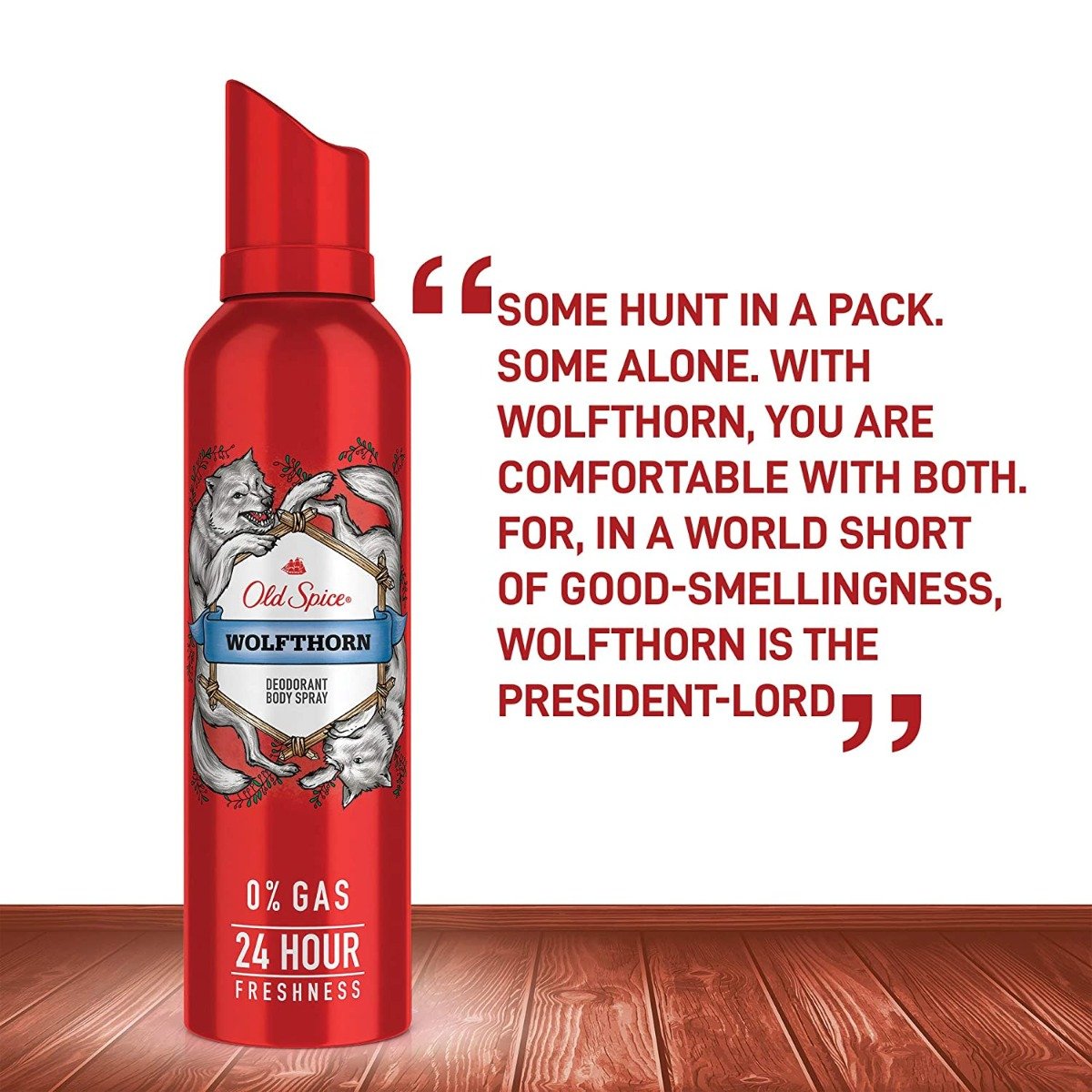 Old Spice Wolfthorn Deodorant Body Spray (140ml)