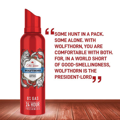 Old Spice Wolfthorn Deodorant Body Spray (140ml)