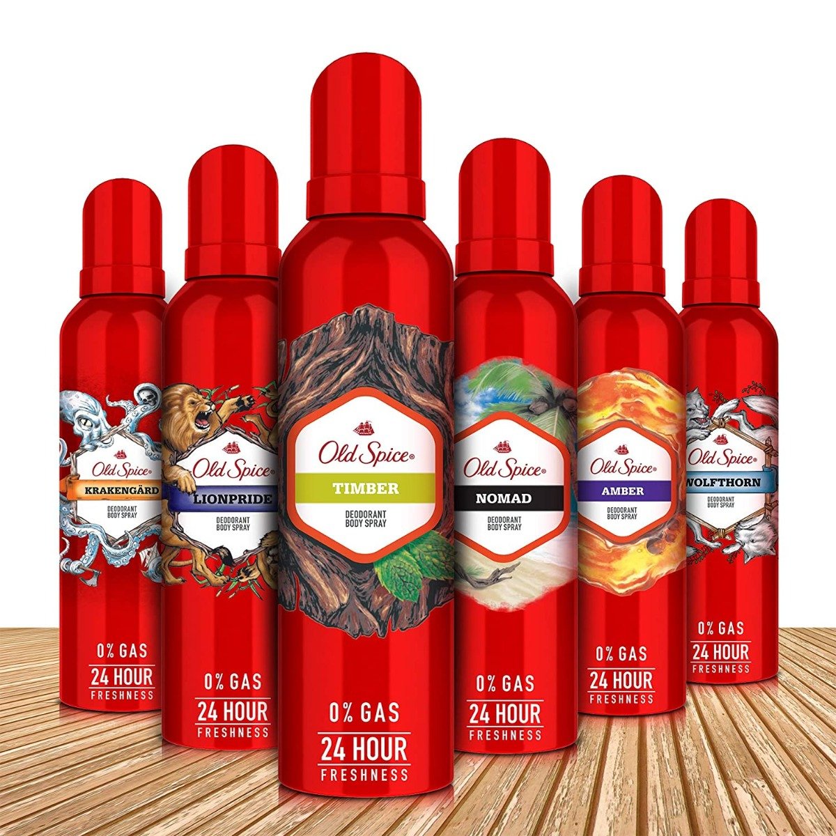 Old Spice Timber Deodorant Body Spray (140ml)