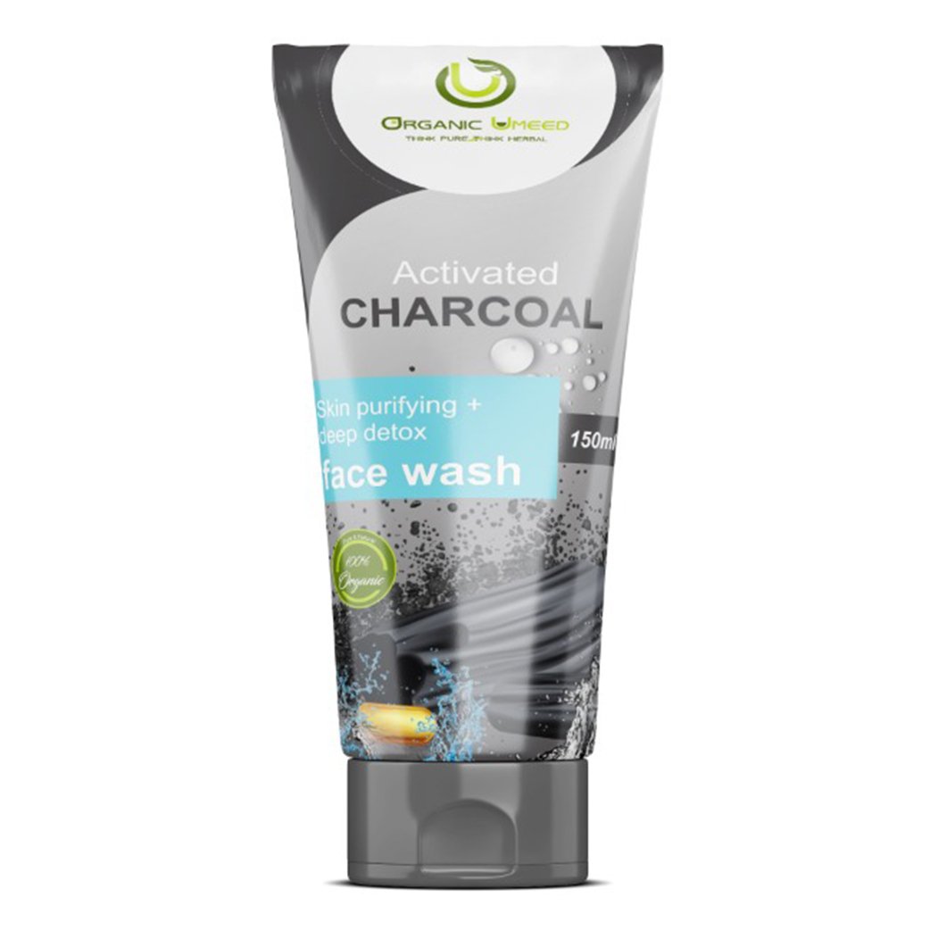 Organic Umeed Charcoal Face Wash (100gm)