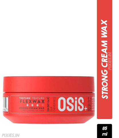 Schwarzkopf Professional OSiS+ Flexwax Strong Hair Styling Cream Wax (85ml)