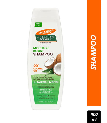 Palmers Coconut Oil Formula Moisture Boost Shampoo For Dry, Damaged Or Color Treated Hair (400ml)