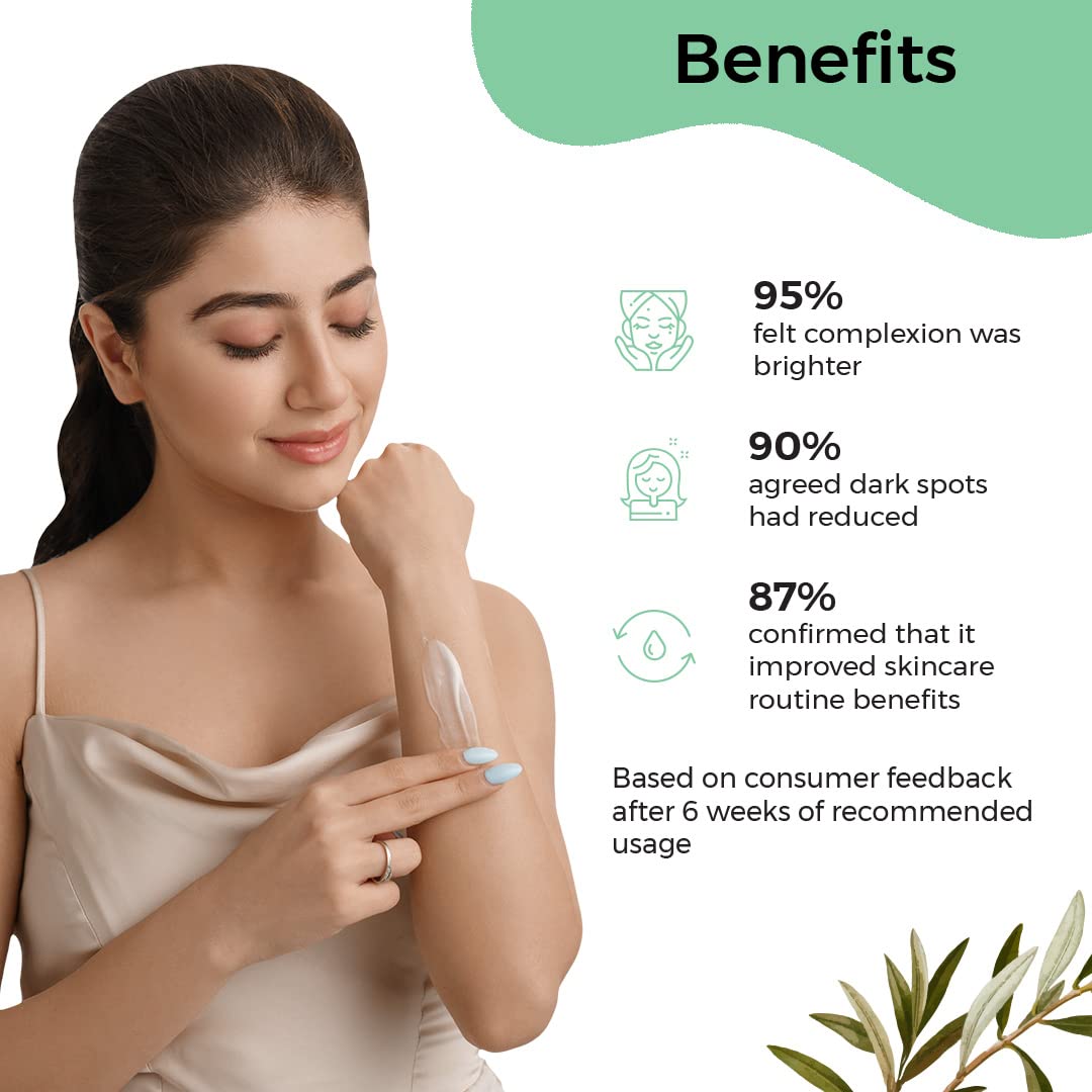 Pilgrim Squalane Glow Moisturizer with Niacinamide & Vitamin C (50gm)
