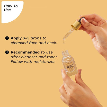 Pilgrim 24K Gold Face Serum with Niacinamide & Hyaluronic Acid (20ml)