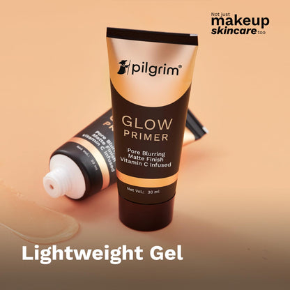 Pilgrim Instant Glow Primer With Gold Shimmer (30ml)