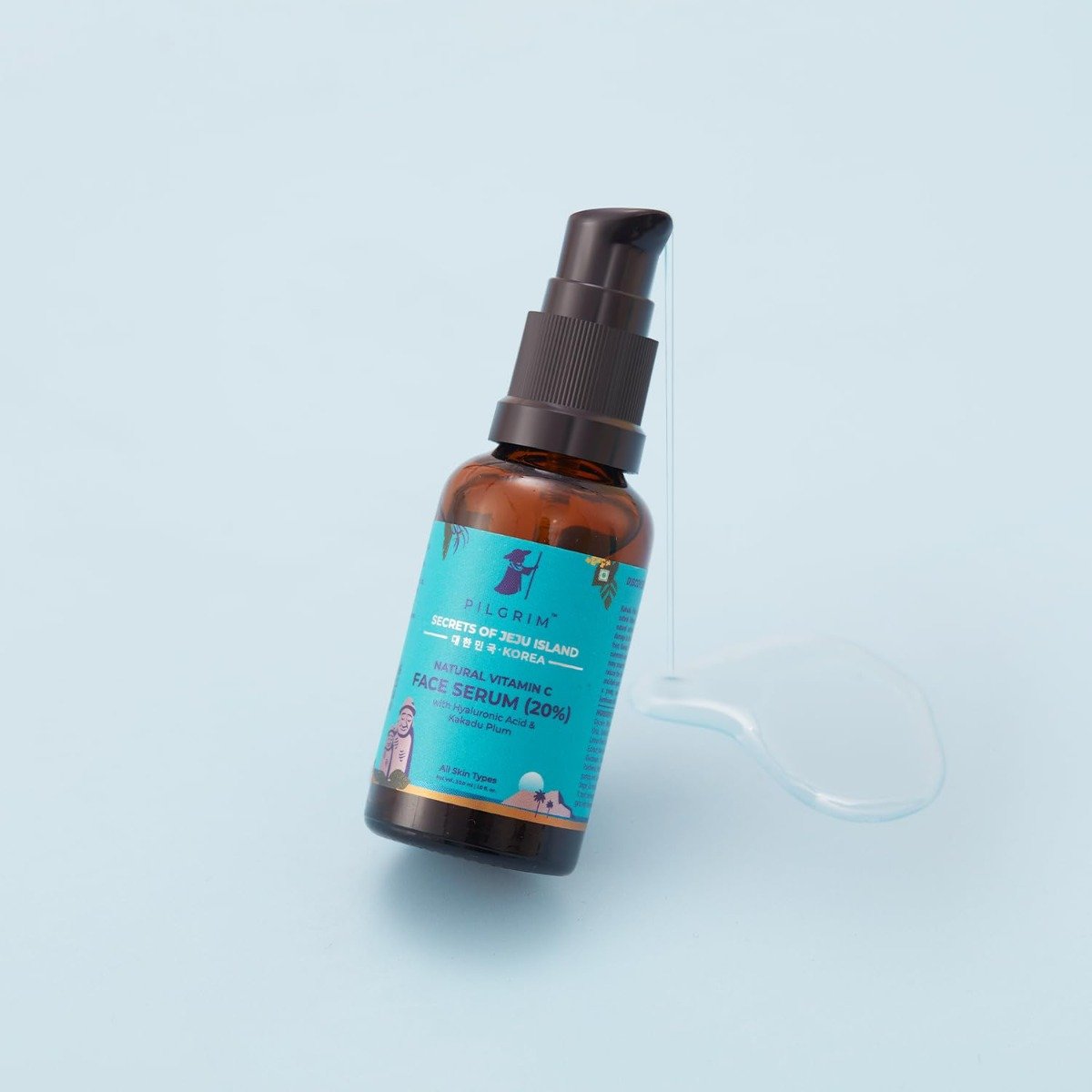 Pilgrim Natural Vitamin C Serum 20% with Hyaluronic Acid & Kakadu Plum (30ml)