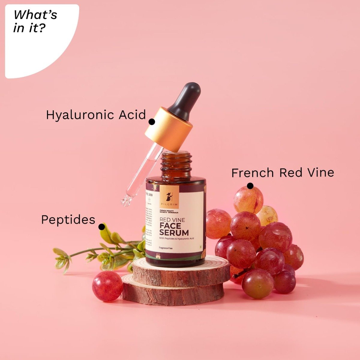 Pilgrim Red Vine Face Serum (30ml)