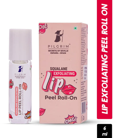 Pilgrim Squalane Exfoliating Lip Peel Roll-On (6ml)