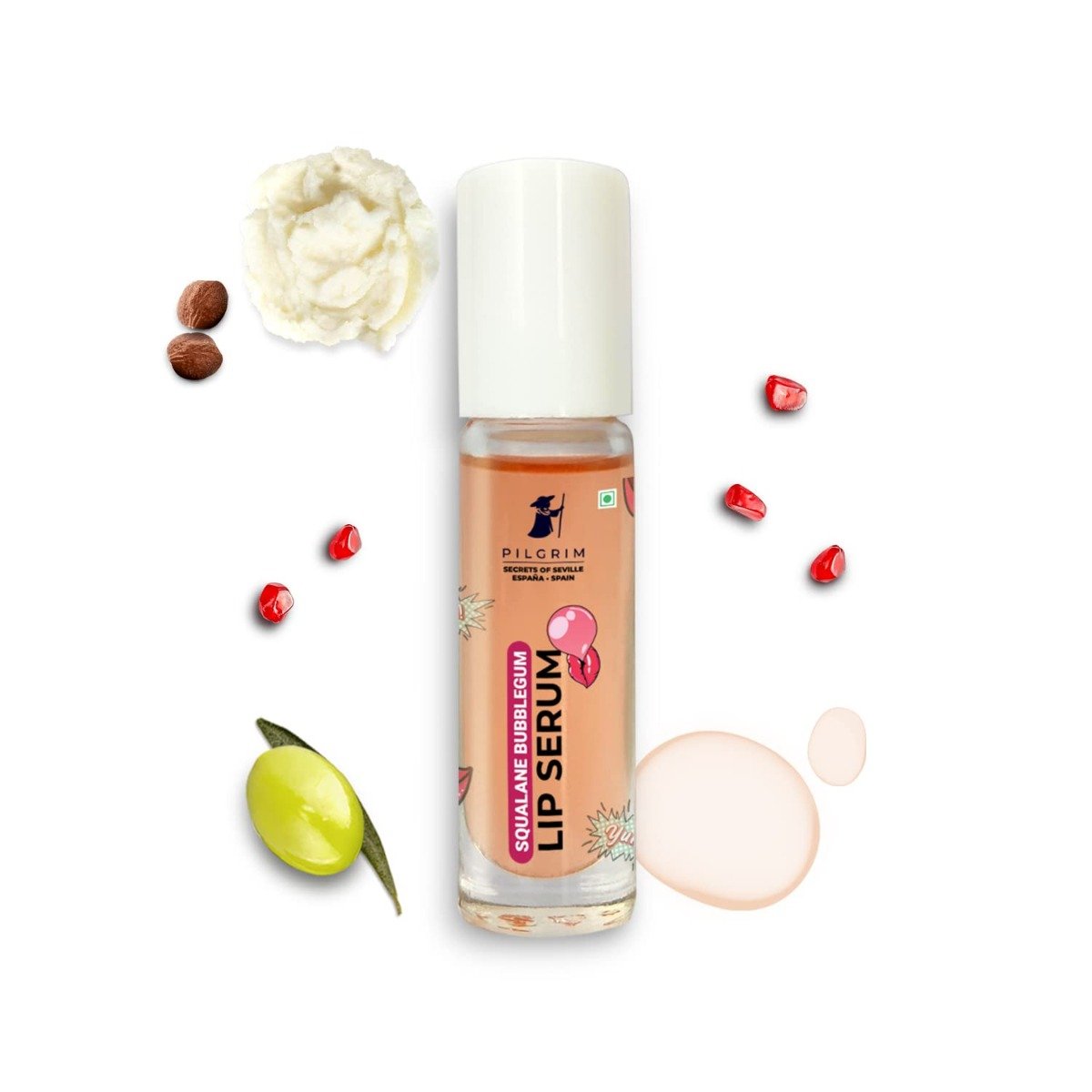 Pilgrim Squalane Bubblegum Lip Serum (6ml)