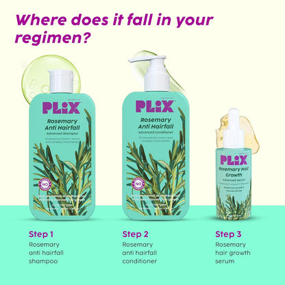 Plix Rosemary Advanced Anti Hair Fall Shampoo (200ml)