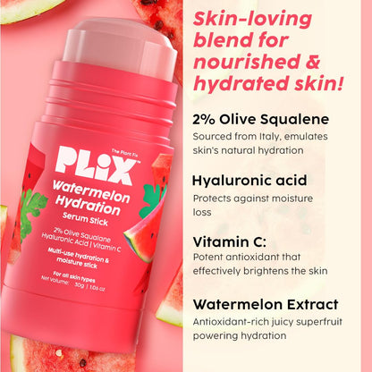 Plix Watermelon Hydration Serum Stick (30gm)