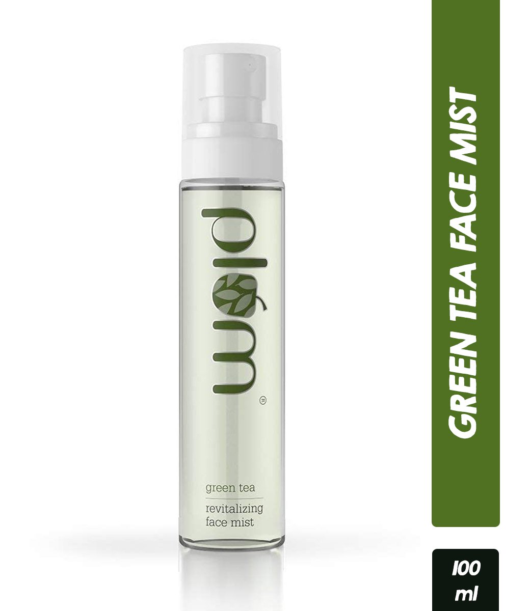 Plum Green Tea Revitalizing Spray Face Mist With Glycolic Acid & Aloe Vera - Hydrates & Refreshes (100ml)