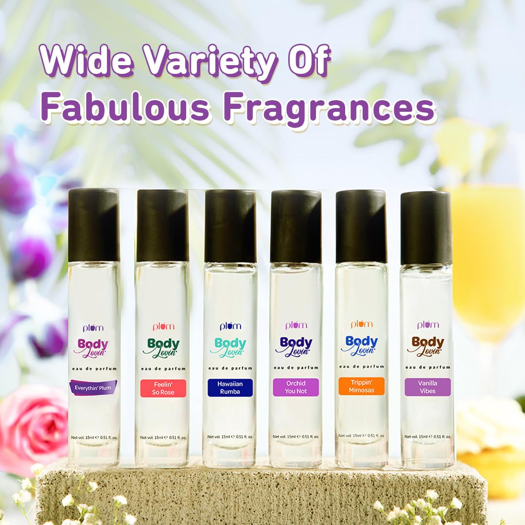 Plum BodyLovin' Orchid-You-Not Eau De Parfum - Long Lasting Fresh Floral Perfume (15ml)