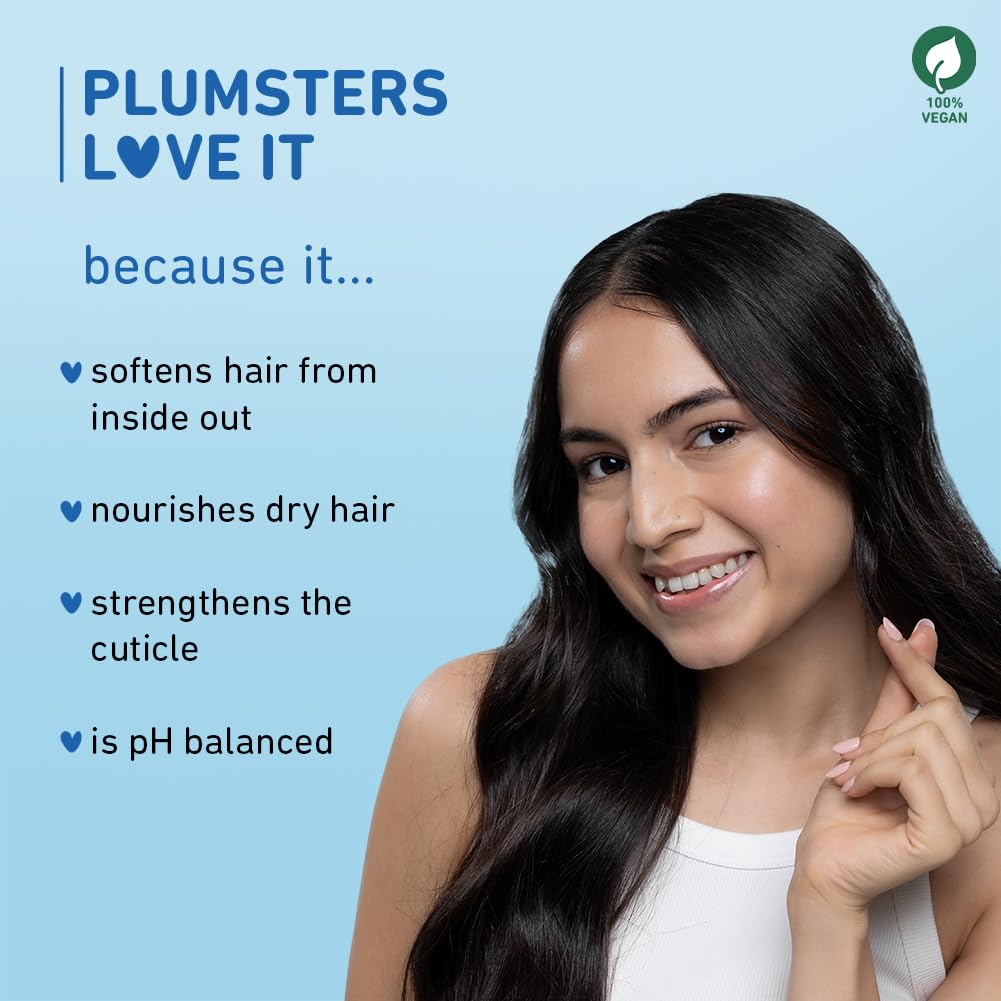 Plum Peptides Shampoo with Coconut Milk for Dry & Rough Hair 22x softer hair in 1 wash (250ml)