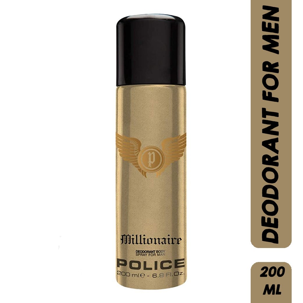 Police Millionaire Deodorant Spray for Men (200ml)