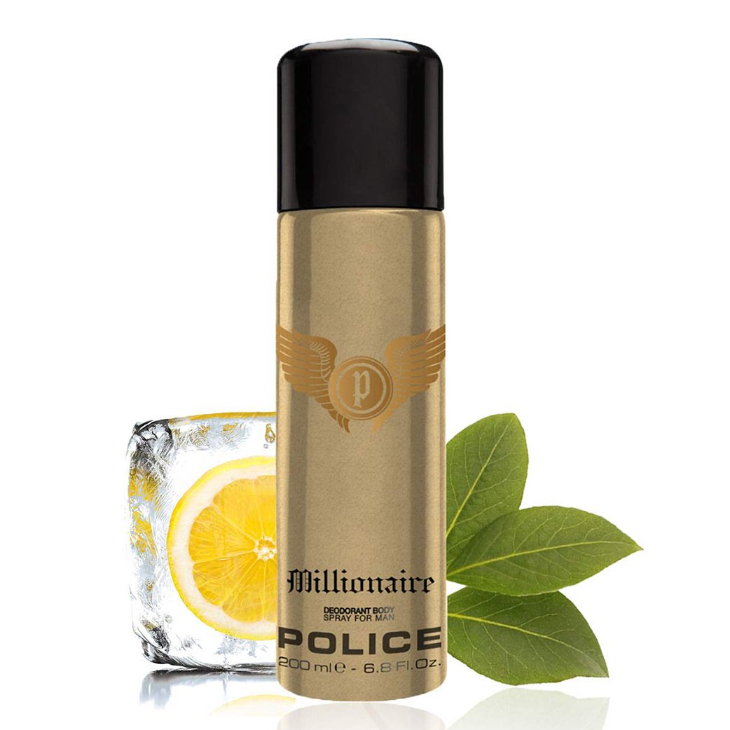 Police Millionaire Deodorant Spray for Men (200ml)