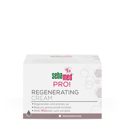 Sebamed Pro Regenerating Cream - Probiotic Care, Reduces Wrinkles & Fine Line, Base For Makeup (50ml)
