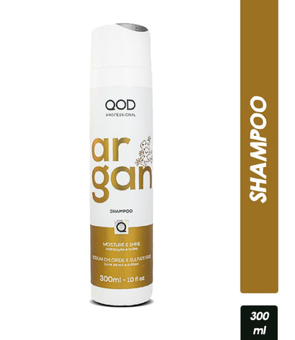 Qod Professional Argan Moisture & Shine Shampoo & Conditioner (2 x 300ml)