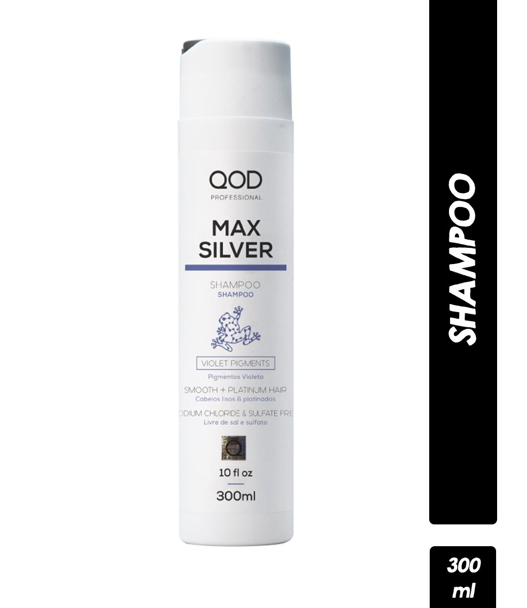 QOD Professional Max Silver Shampoo (300ml)