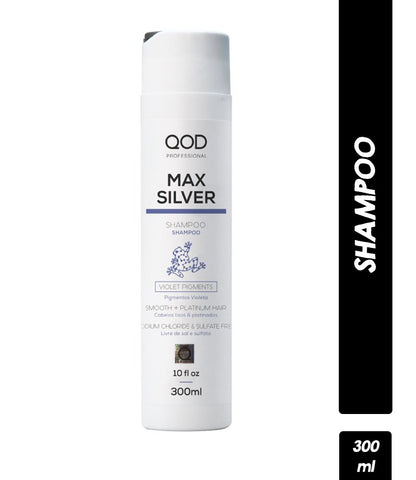 QOD Professional Max Silver Shampoo (300ml)