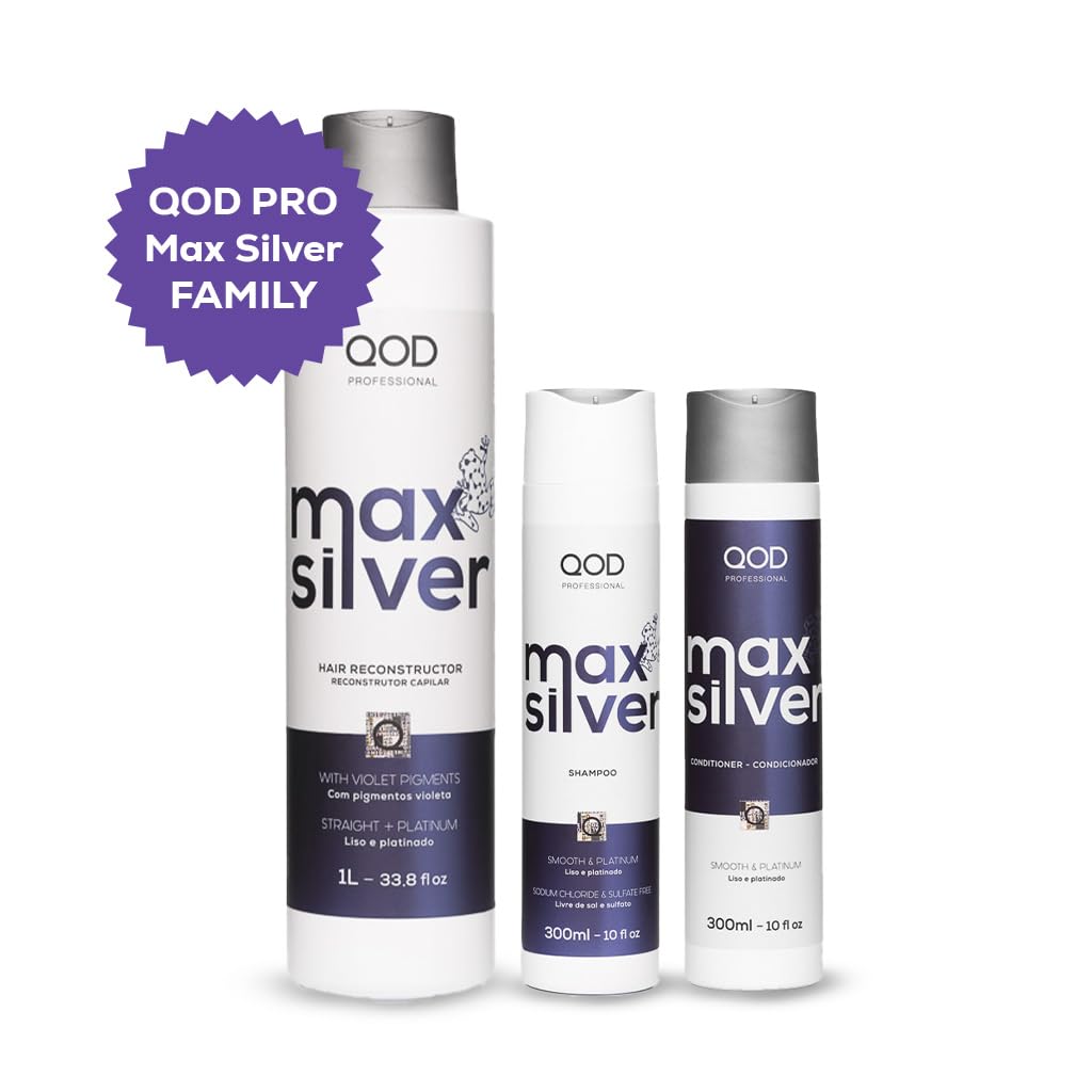 QOD Professional Max Silver Shampoo (300ml)