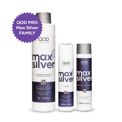 QOD Professional Max Silver Shampoo (300ml)