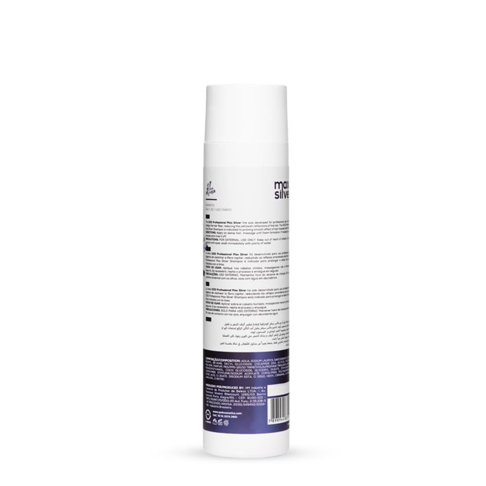 QOD Professional Max Silver Shampoo (300ml)