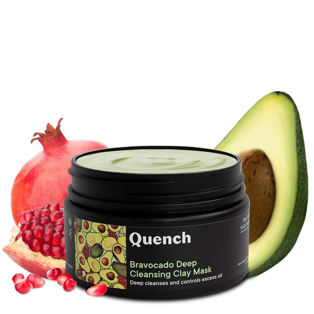 Quench Botanics Bravocado Deep Cleansing Clay Mask (50ml)