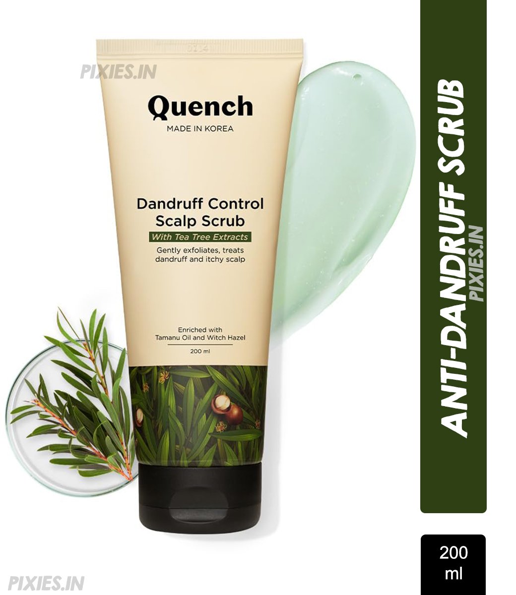 Quench Dandruff Control Scalp Scrub with Tea Tree Extracts (200ml)