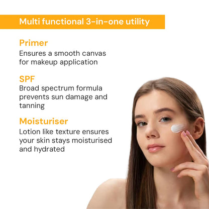Raaga Professional Spf 50 Pa++++ Sunscreen Lotion With Uva + Uvb Protection, All Skin Types, 55 Ml (55ml