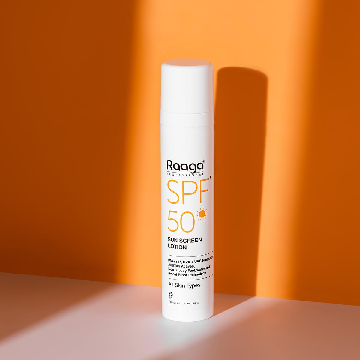 Raaga Professional Spf 50 Pa++++ Sunscreen Lotion With Uva + Uvb Protection, All Skin Types, 55 Ml (55ml