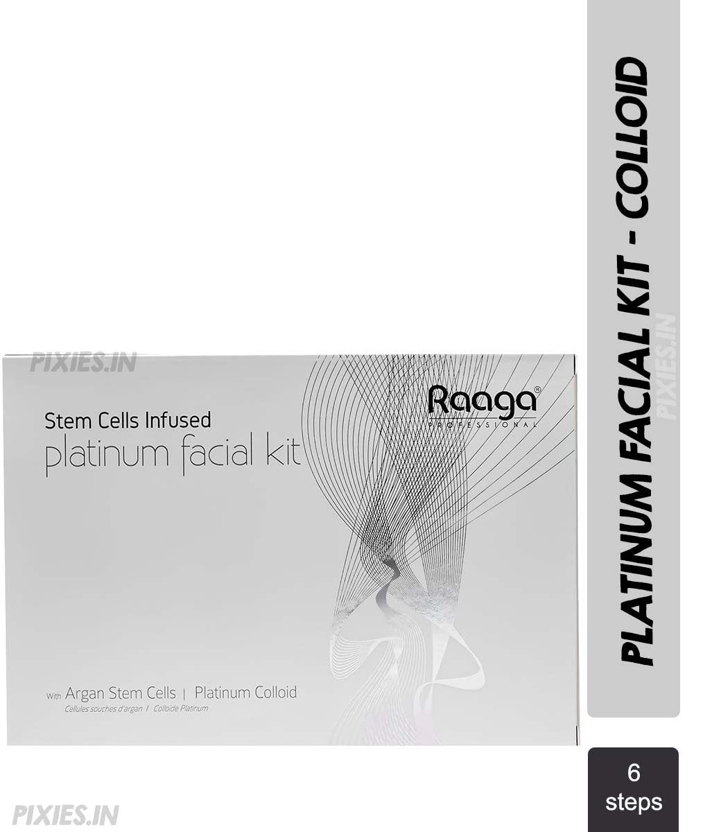 Raaga Professional Stem Cell Infused Platinum Facial Kit (51gm+10ml)
