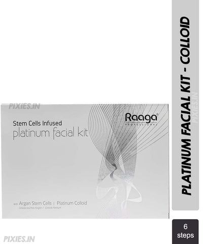 Raaga Professional Stem Cell Infused Platinum Facial Kit (51gm+10ml)