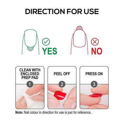 Renee Cosmetics Stick On Nails - CCC (24 Nails)