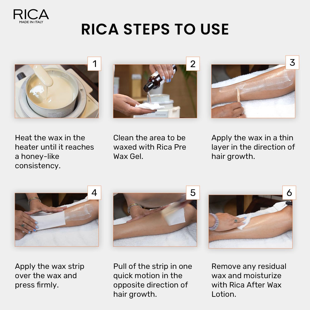Rica Black Liposoluble Wax for All Skin Types – Contains Vegetable Charcoal and Biological Hemp Oil, Less Redness, Superior Tanning Removal, Moisturising Action on the Skin (800 ml)