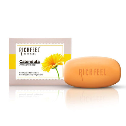 Richfeel Calendula Soap for Acne (75g)