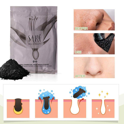 Sara Charcoal Face Mould Mask (400gm)