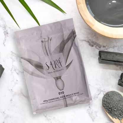 Sara Charcoal Face Mould Mask (400gm)