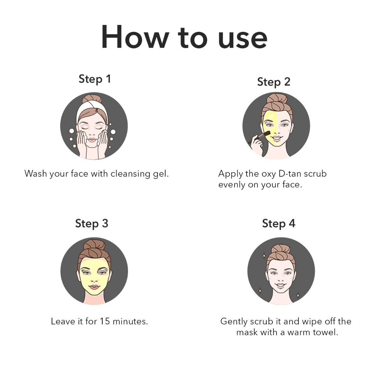Sara Oxy D-Tan Scrub For Instant Tan Removal & Glowing Skin- De-Tan Face Scrub For All Skin (400gm)