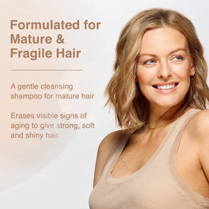 Schwarzkopf Professional Bonacure Time Restore Shampoo With Q10+ For Mature Hair (250ml)