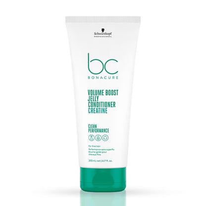 Schwarzkopf Professional Bonacure Volume Boost Jelly Conditioner With Creatine - For Fine Hair (200ml)