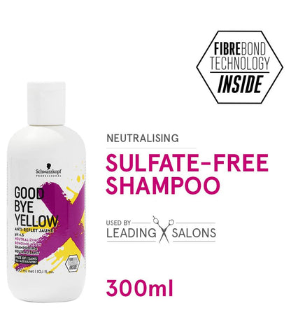Schwarzkopf Professional Goodbye Yellow Neutralizing Shampoo pH 4.5 (300ml)