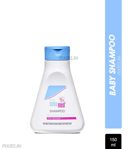 Sebamed Baby Shampoo, PH 5.5, Camomile, Natural Moisturisers, No Tears Formula,For Delicate Scalp (150ml)