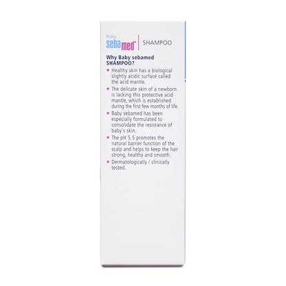 Sebamed Baby Shampoo, PH 5.5, Camomile, Natural Moisturisers, No Tears Formula,For Delicate Scalp (150ml)