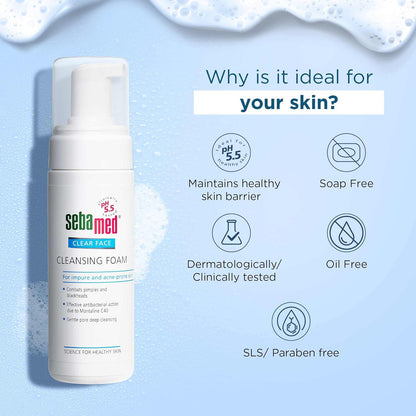 Sebamed Clear Face Cleansing Foam (50ml)
