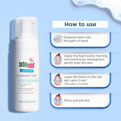 Sebamed Clear Face Cleansing Foam (50ml)