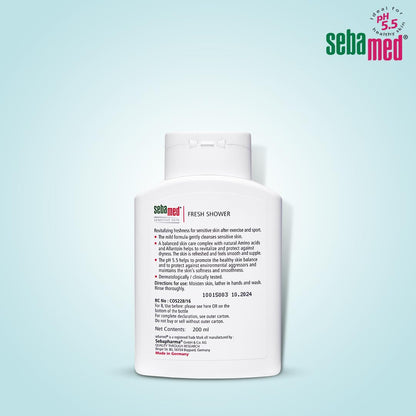 Sebamed Fresh shower - For SENSITIVE SKIN (200ml)