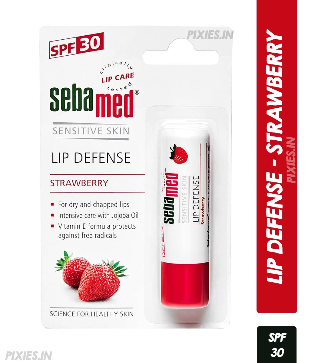 Sebamed Lip Defense - Strawberry (4.8g)
